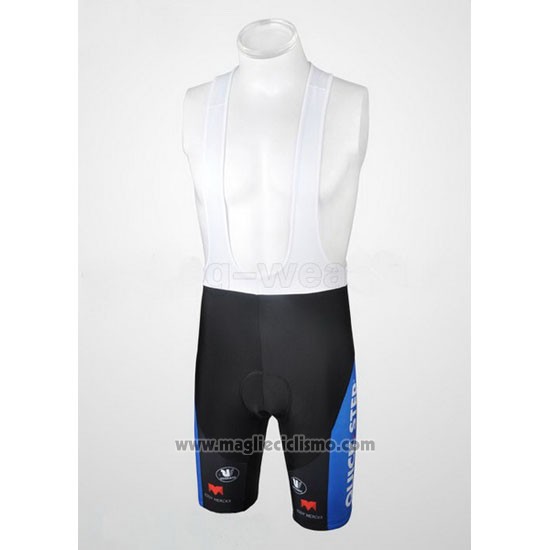 2010 Abbigliamento Ciclismo Quick Step Floor Celeste Manica Corta e Salopette